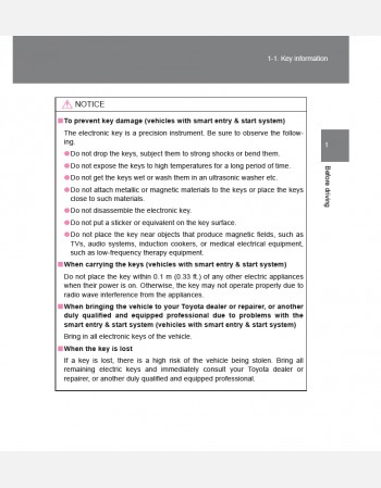 toyota verso 2015 owners manual rhd& lhd